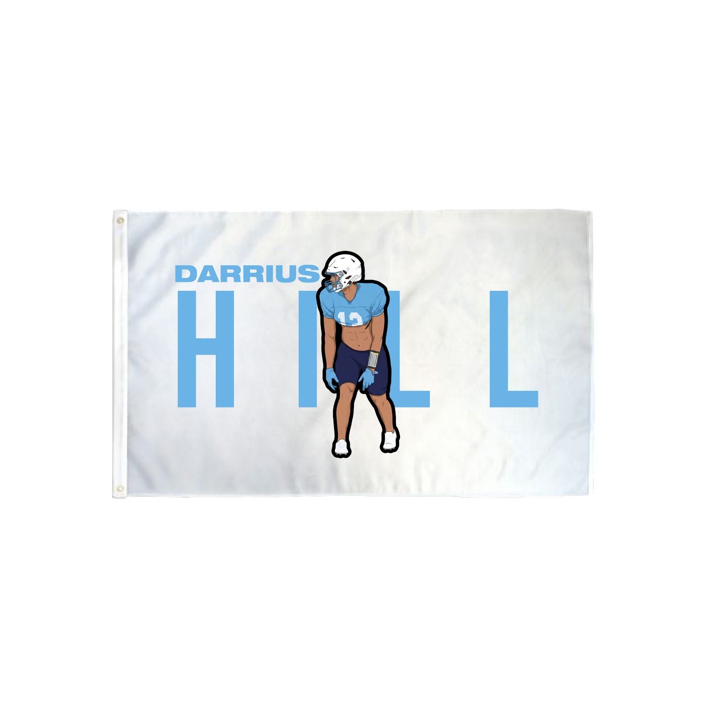3x5 Flag — Player Name in Classic