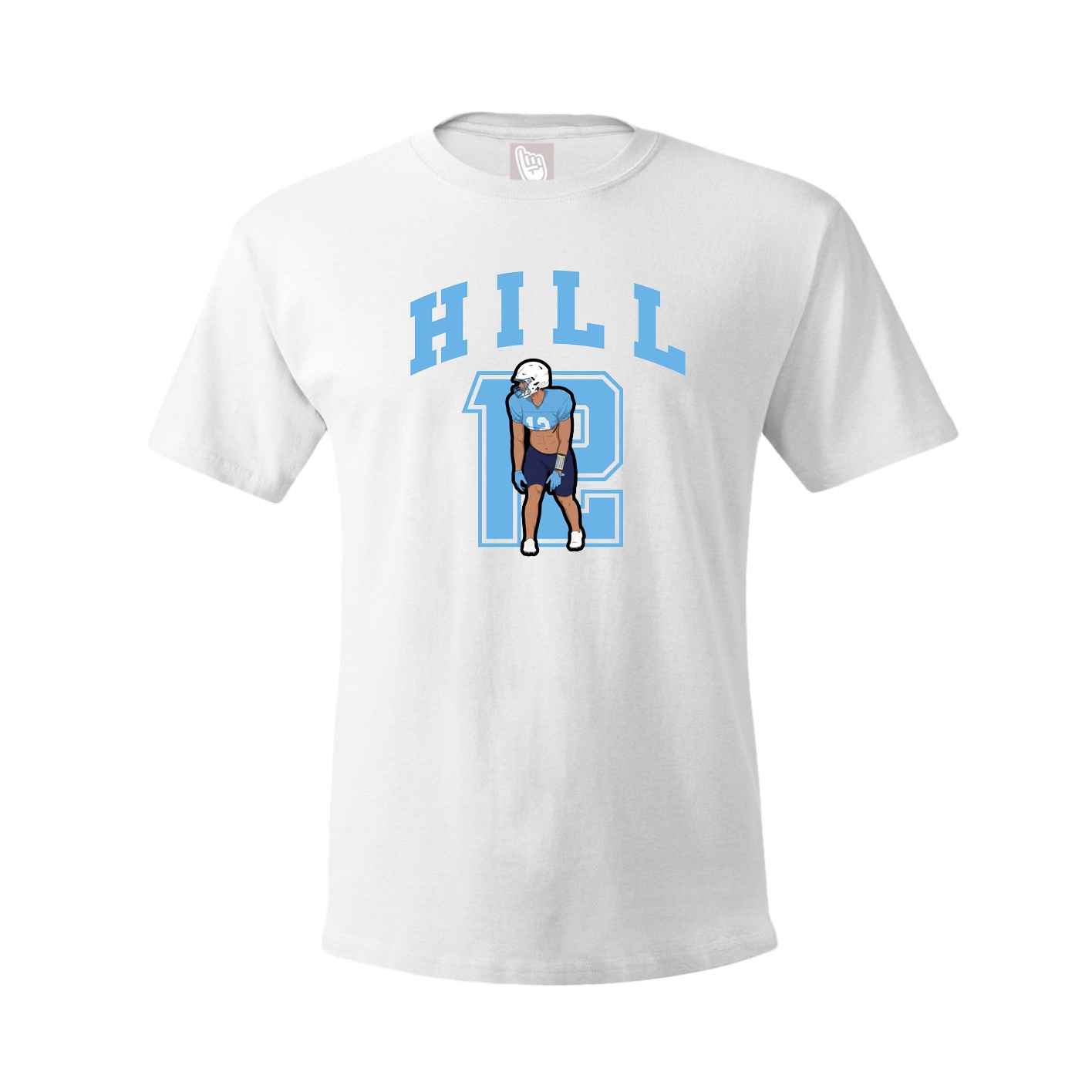 Tee — Number in White