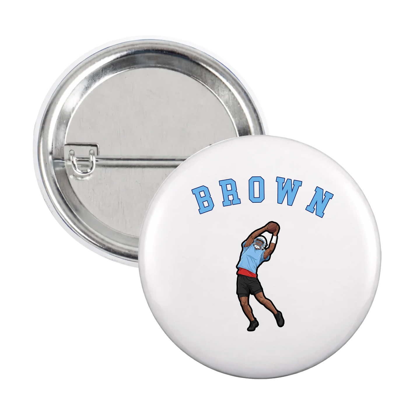 Game Day Button — Shirsey Arch in White