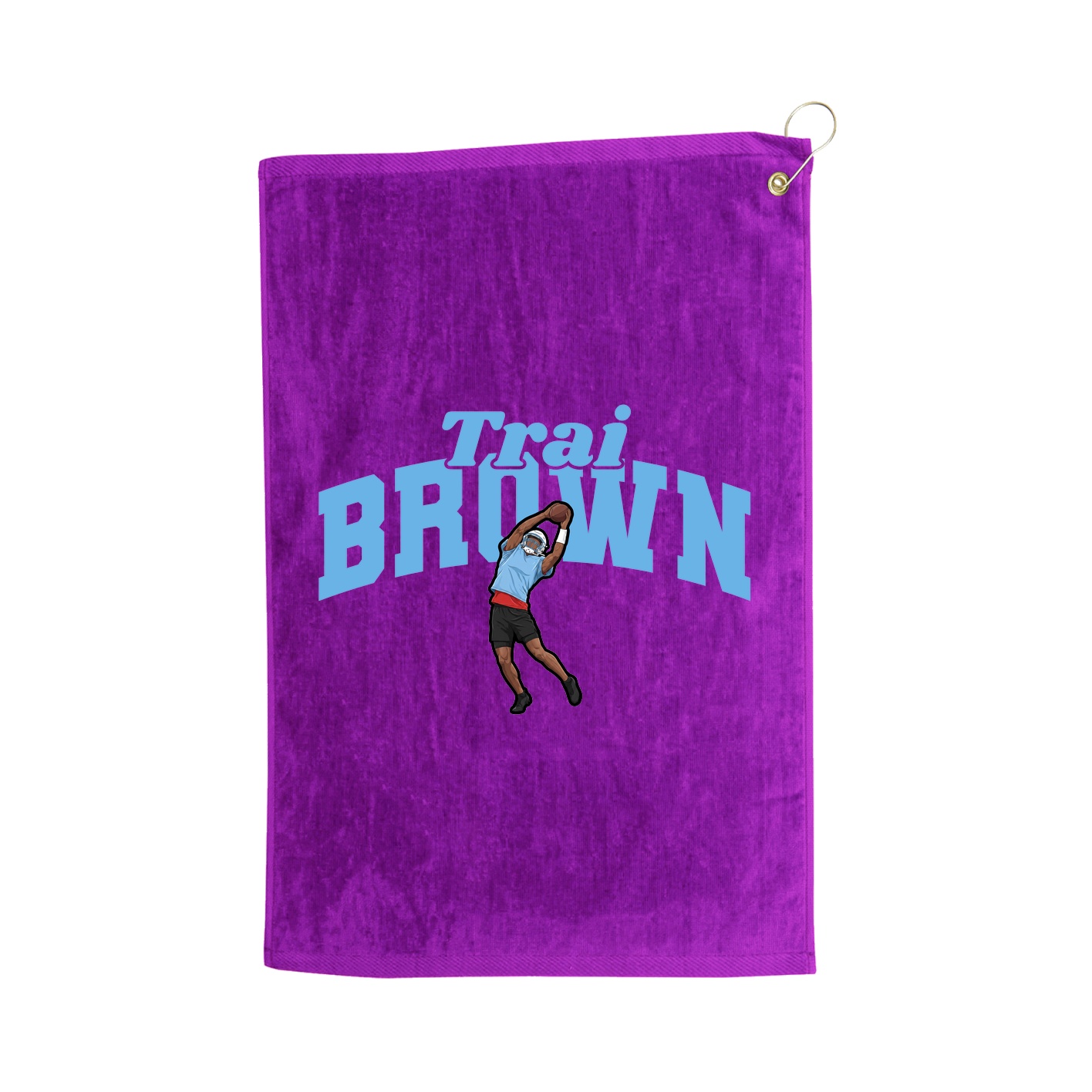 Golf Towel — Signature Arch in Purple