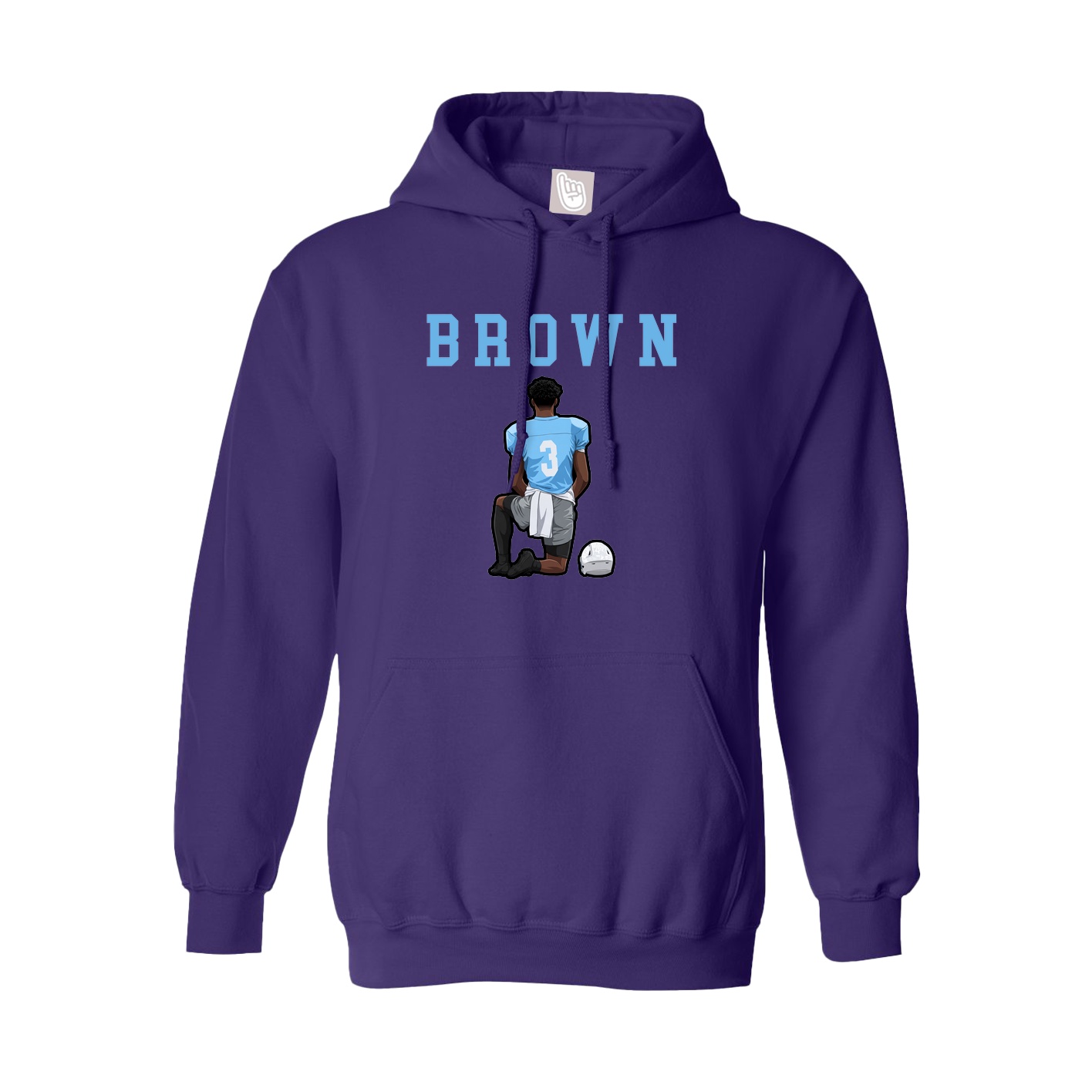 Hoodie — Shirsey in Purple