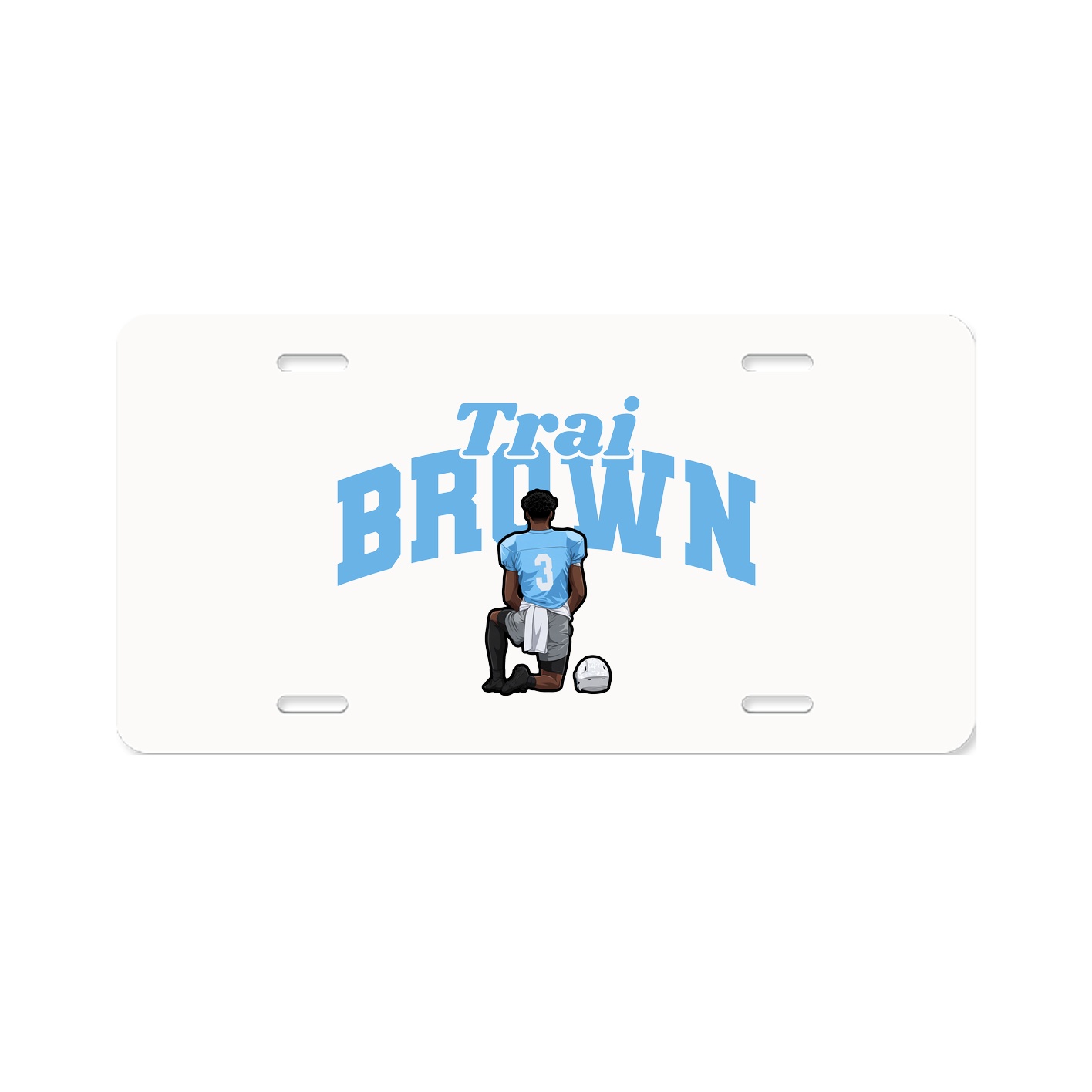 License Plate — Signature Arch in Classic