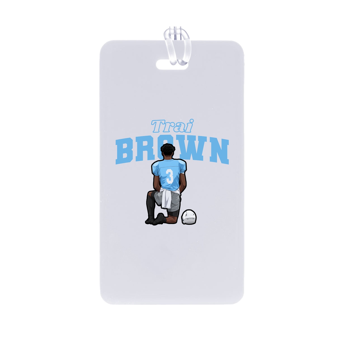 Bag Tag — Name Arch in Classic