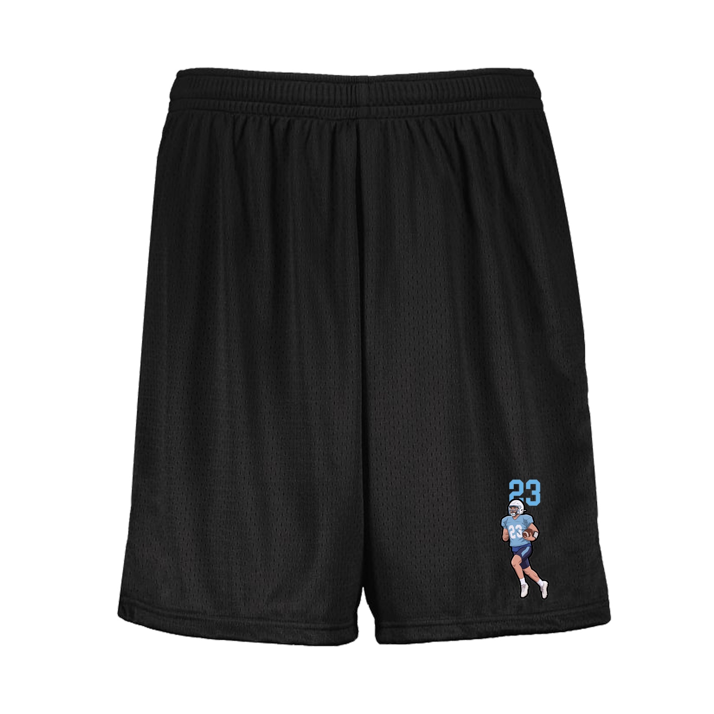 Shorts — Number Top in Black