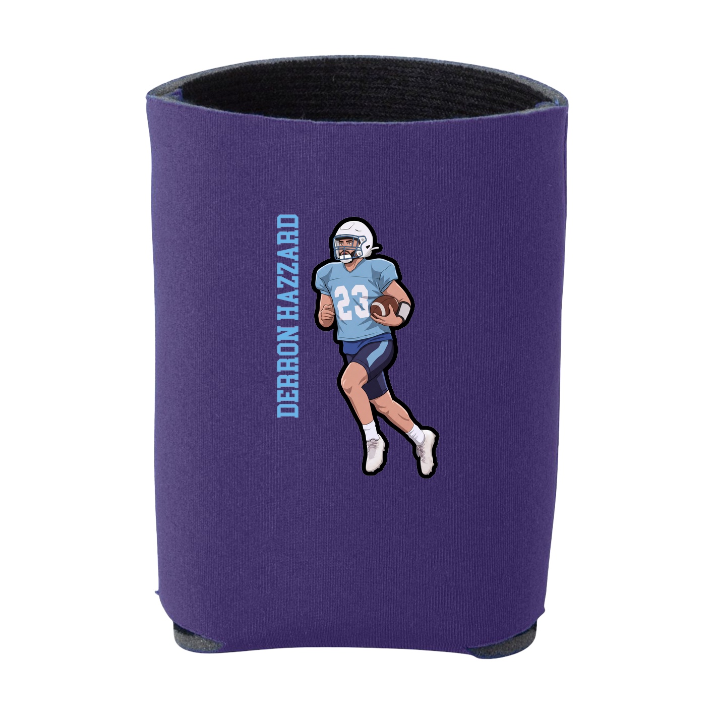 Can Holder — Name Vertical in Purple