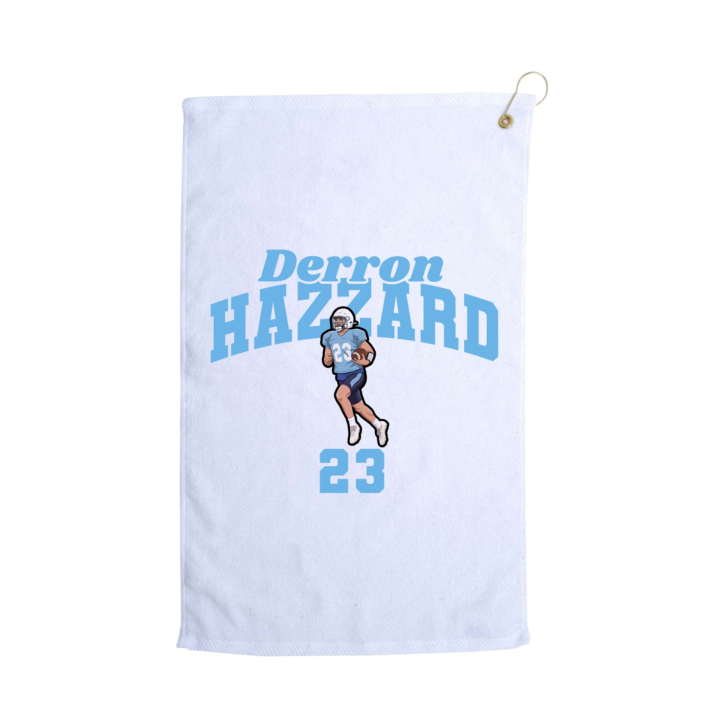 Golf Towel — Signature Arch in White