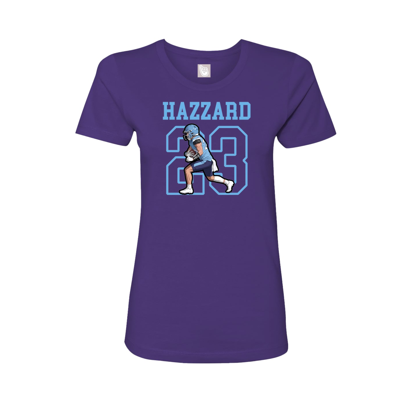 Fitted Women's Tee — Shirsey in Purple