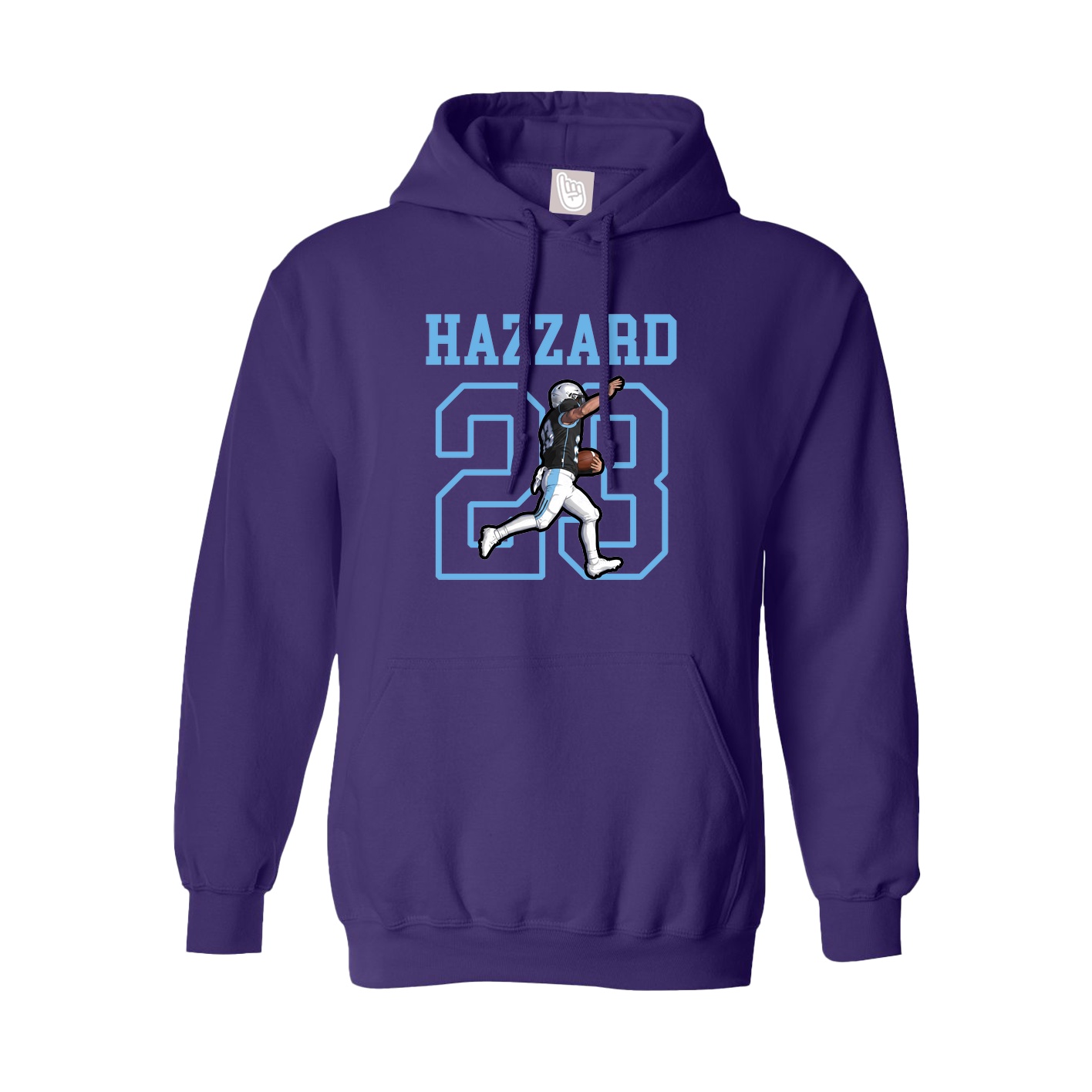 Hoodie — Shirsey in Purple