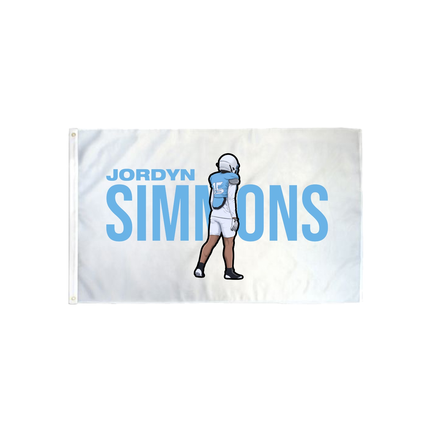3x5 Flag — Player Name in Classic