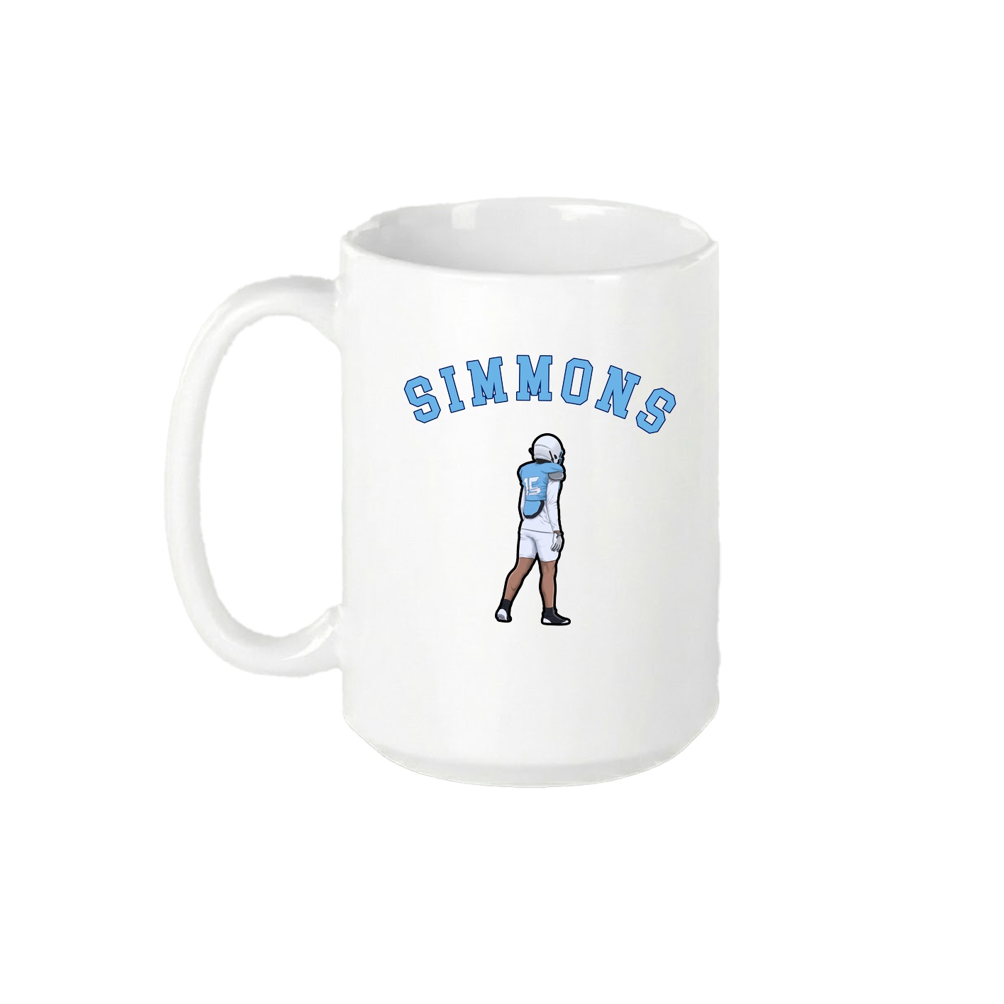15oz Coffee Mug — Shirsey Arch in White