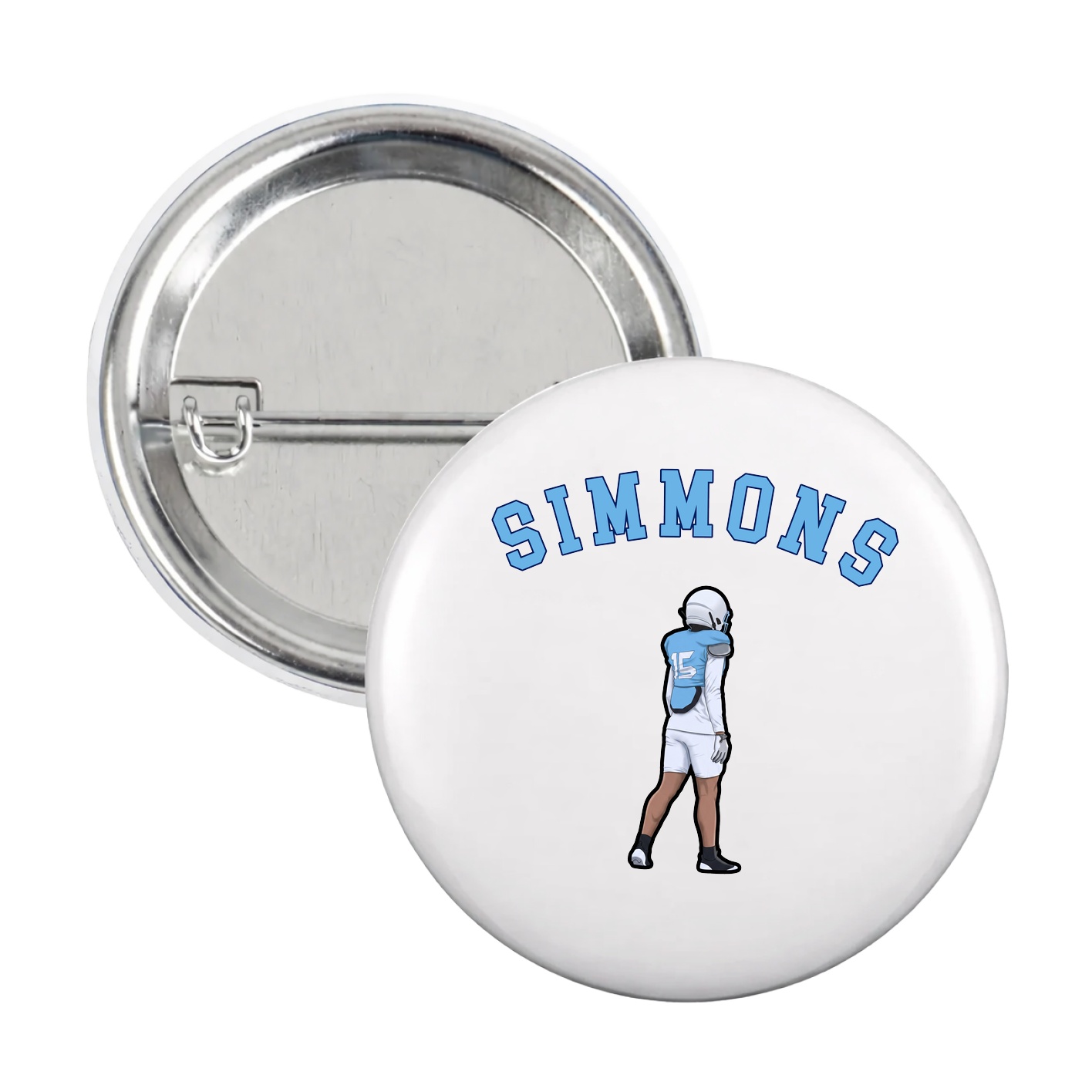 Game Day Button — Shirsey Arch in White