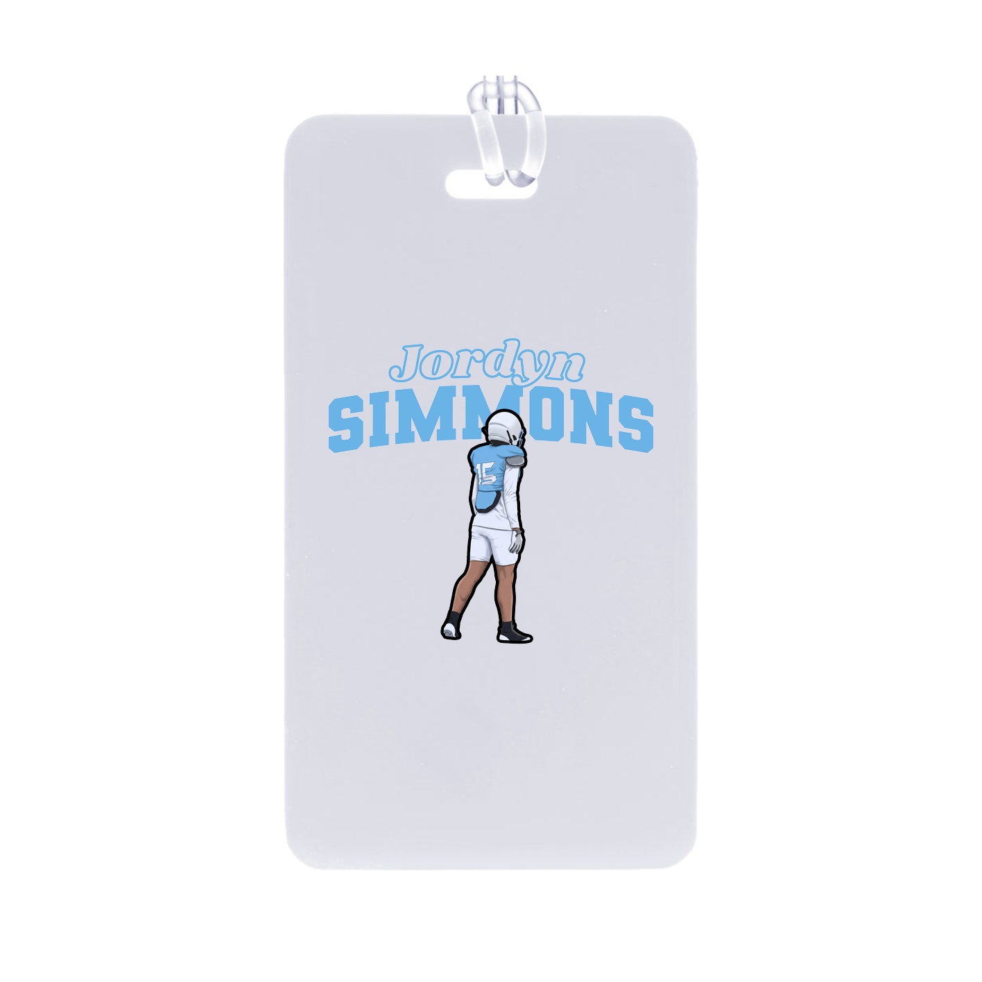 Bag Tag — Name Arch in Classic