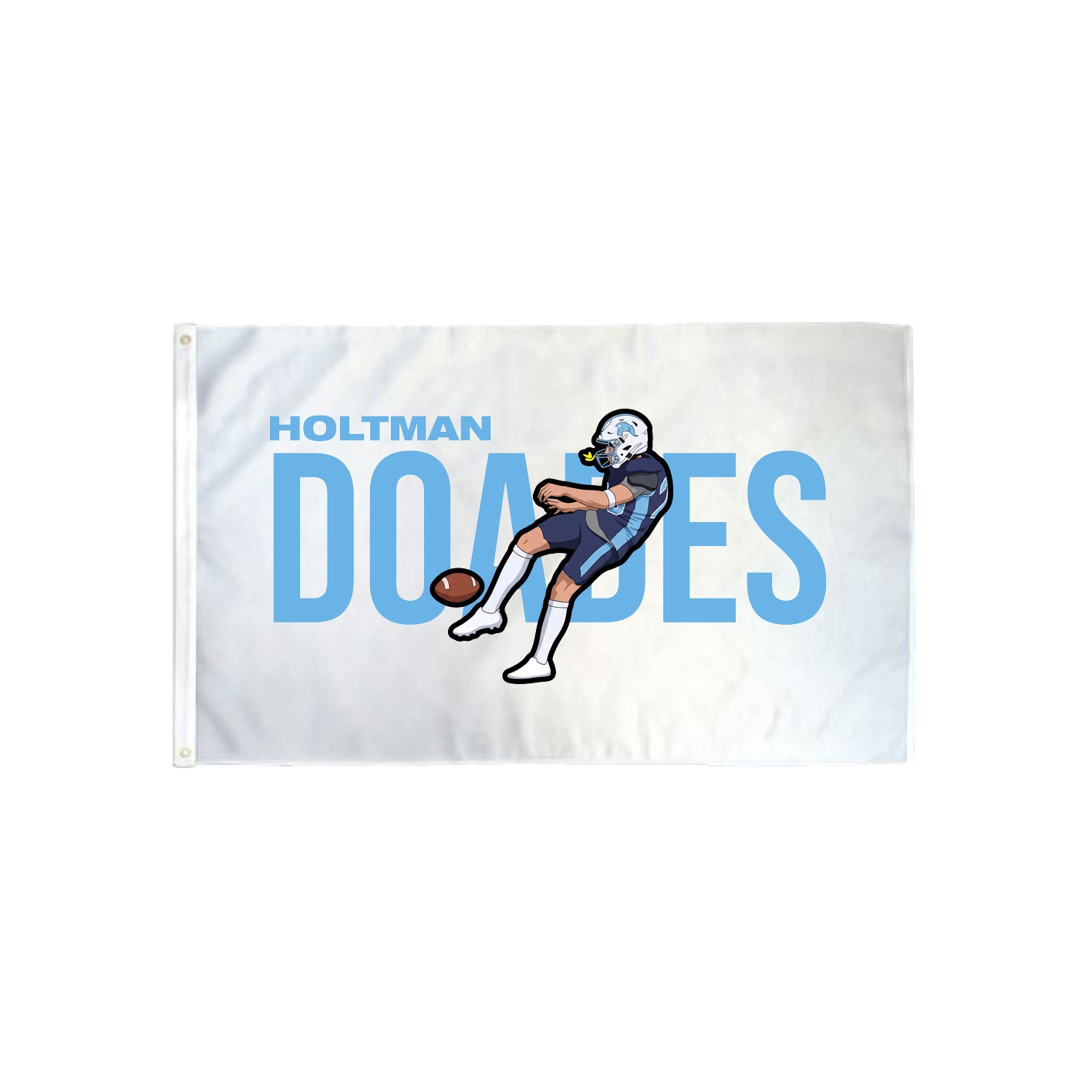 3x5 Flag — Player Name in Classic