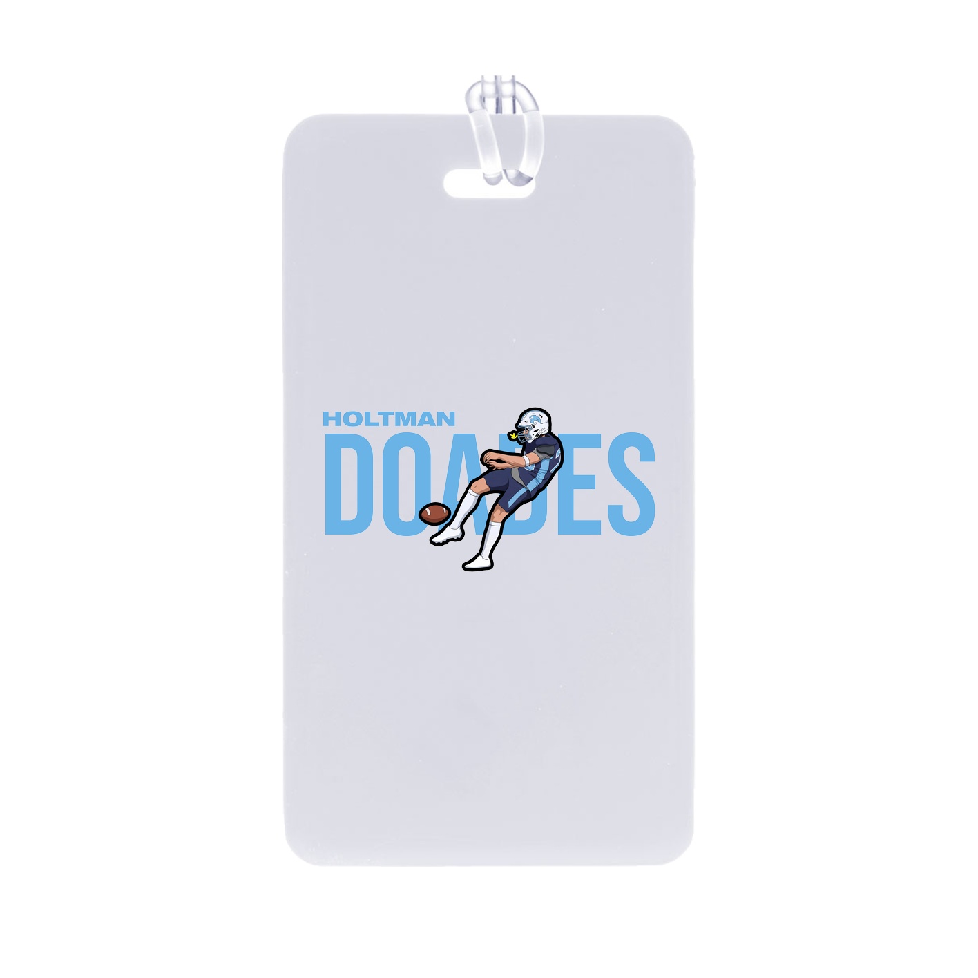 Bag Tag — Player Name in Classic