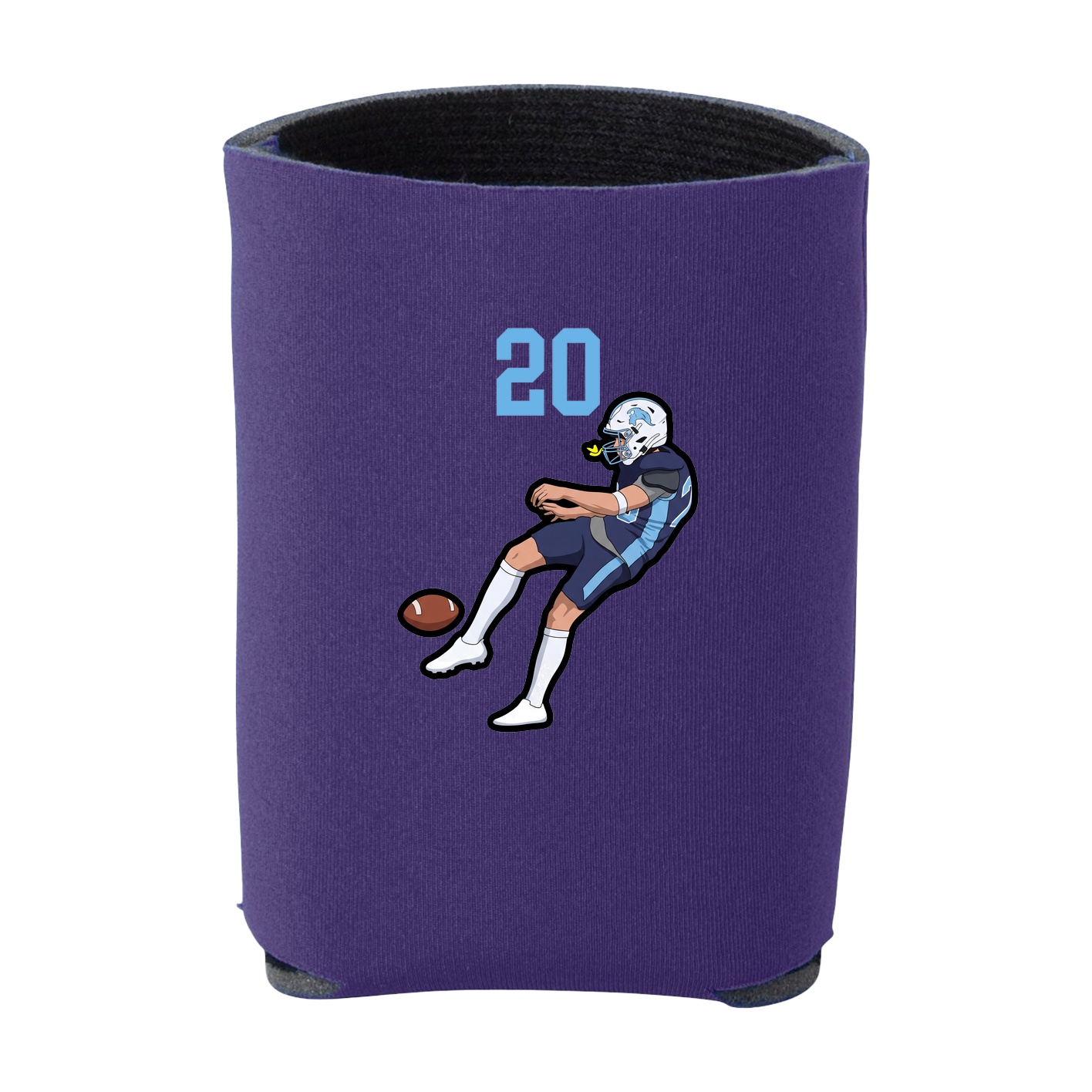 Can Holder — Number Top in Purple