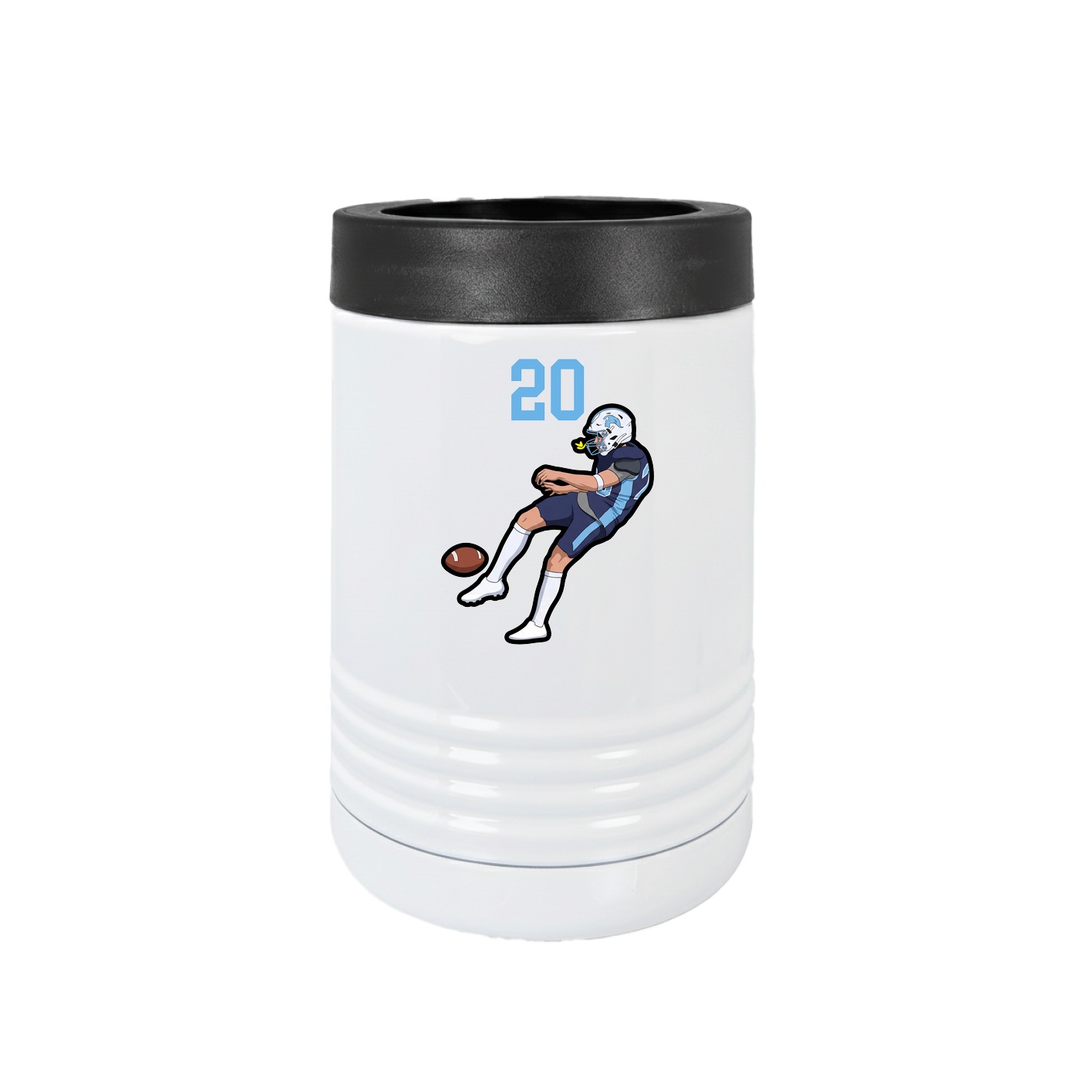 Beverage Holder — Number Top in White