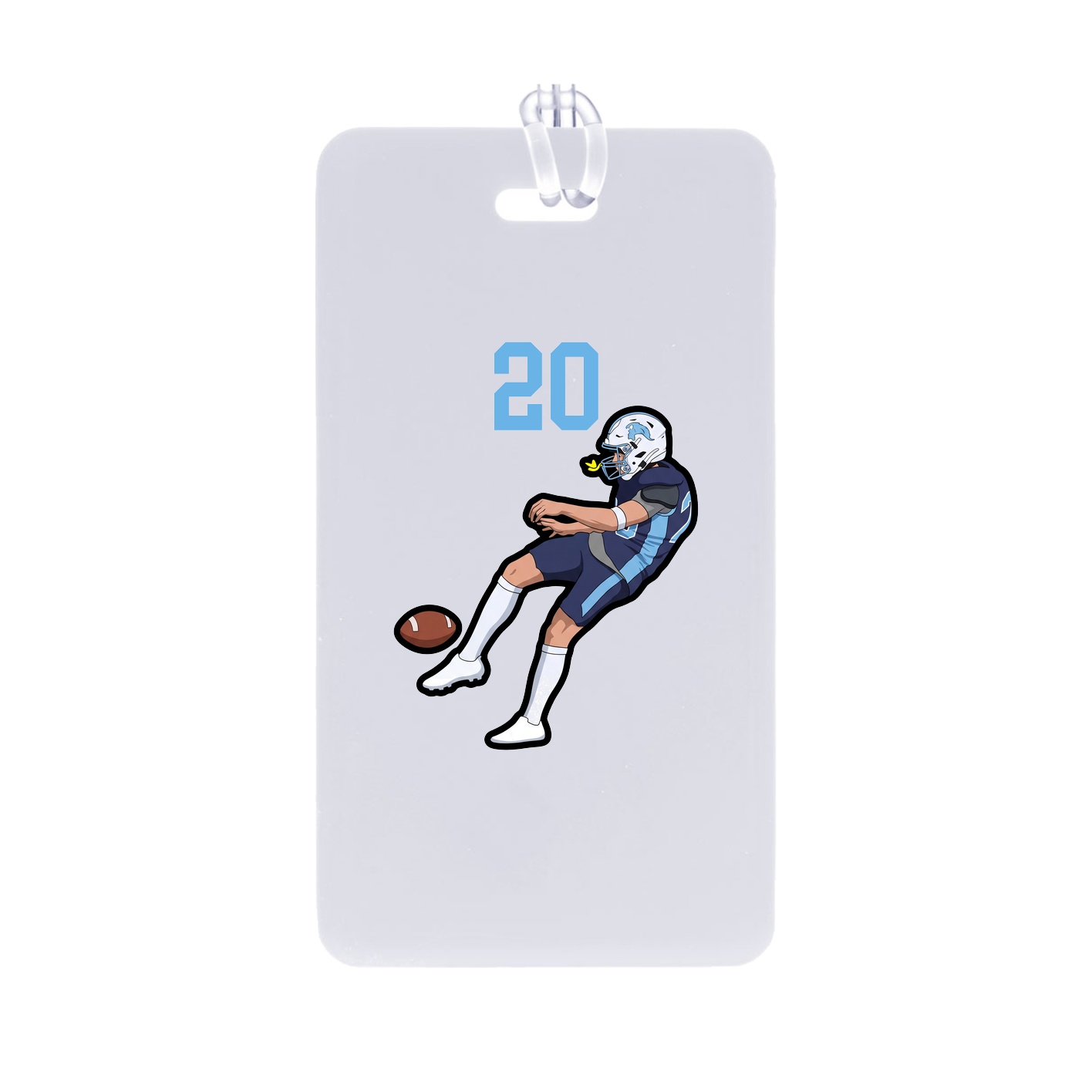 Bag Tag — Number Top in Classic