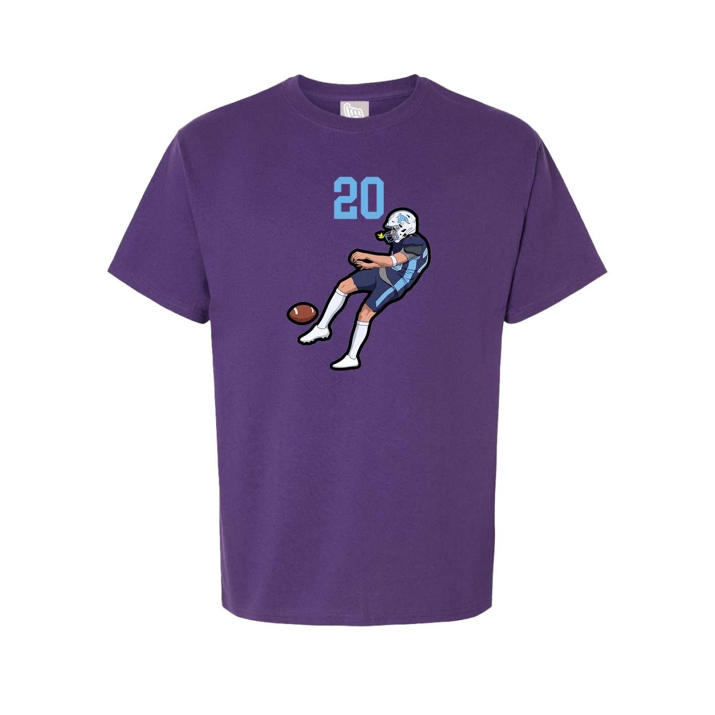Tee — Number Top in Purple