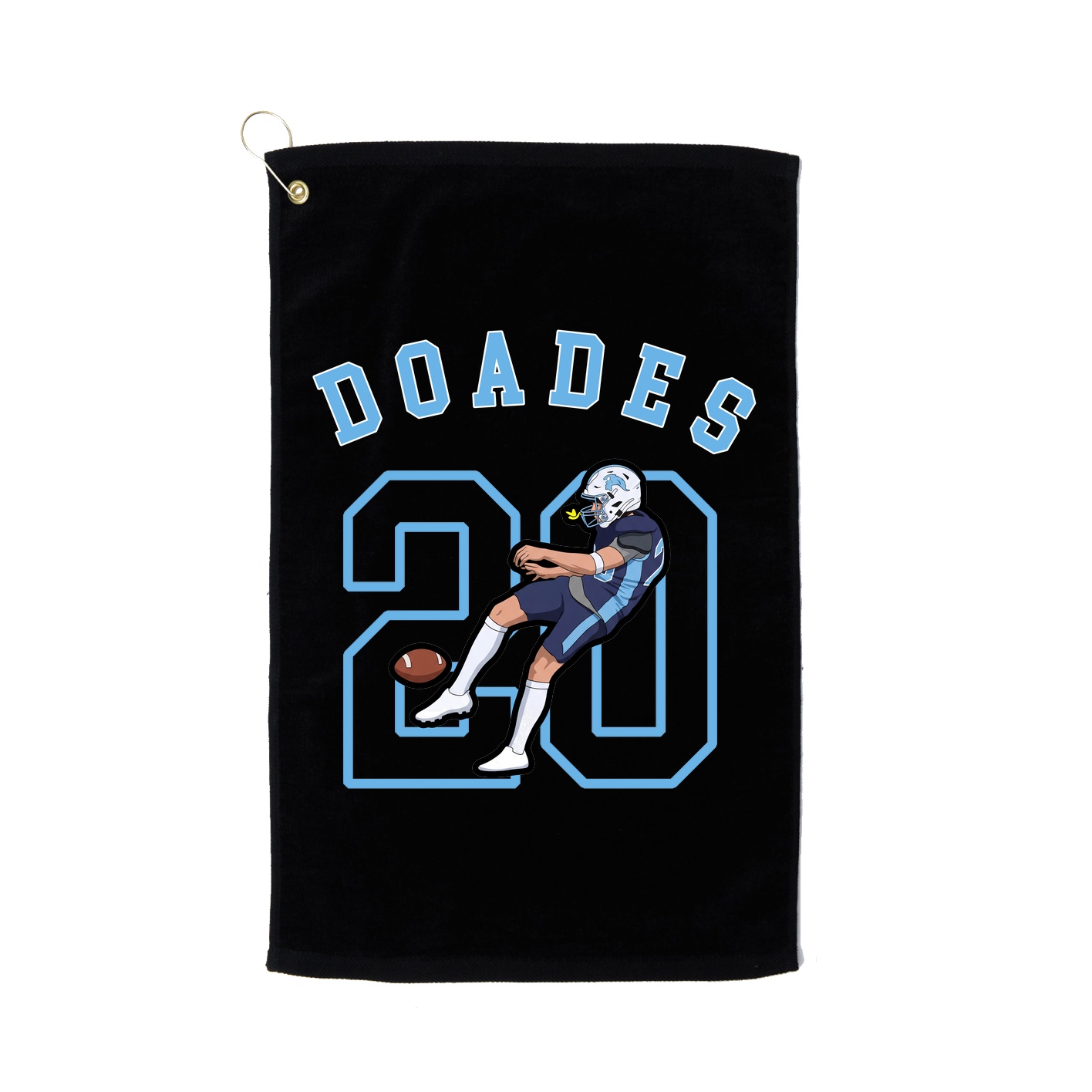 Golf Towel — Shirsey Arch in Black