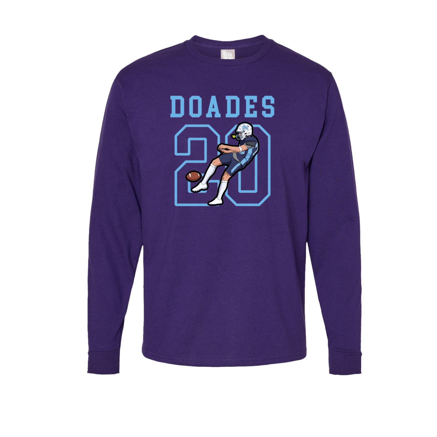 Long Sleeve Tee — Shirsey in Purple