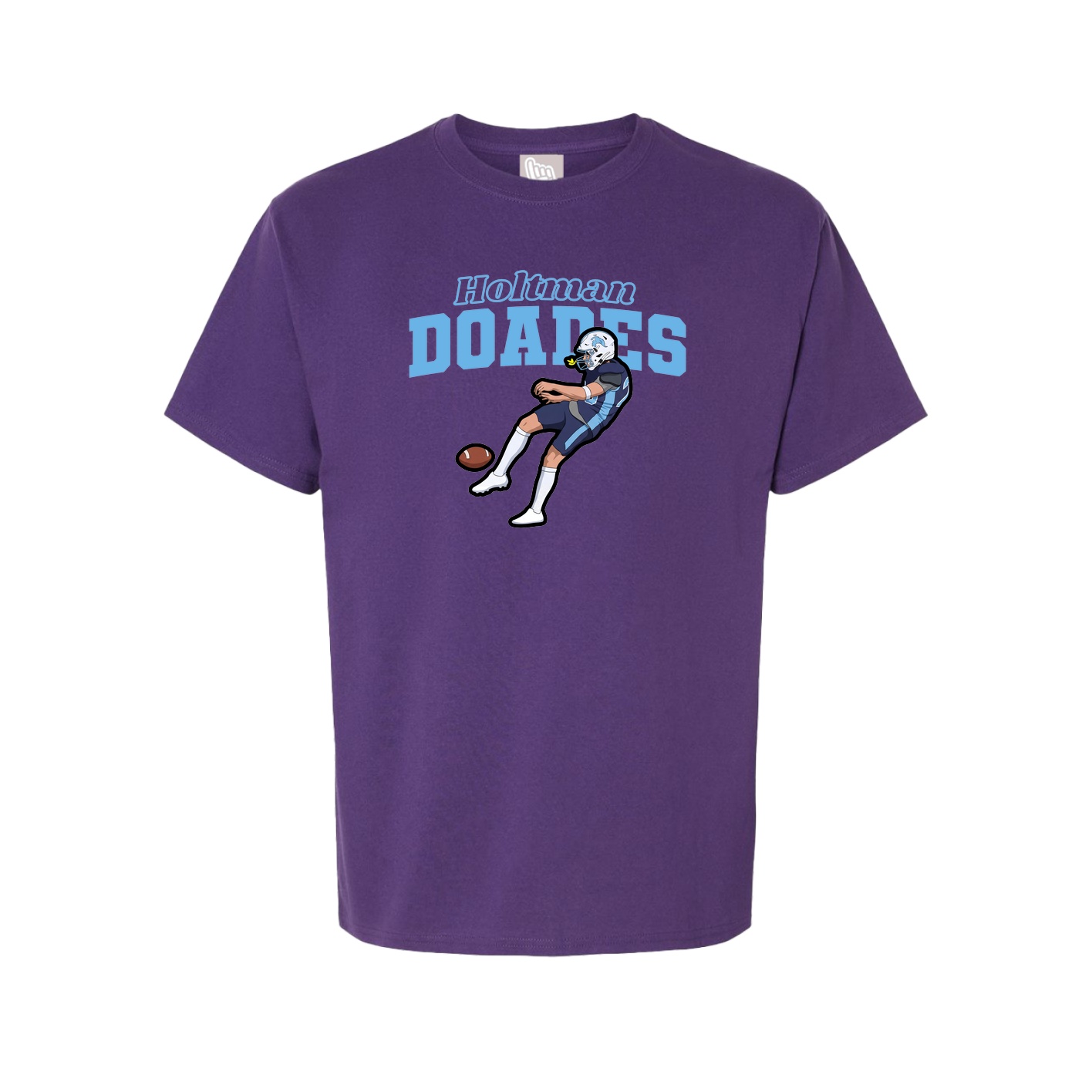 Tee — Name Arch in Purple
