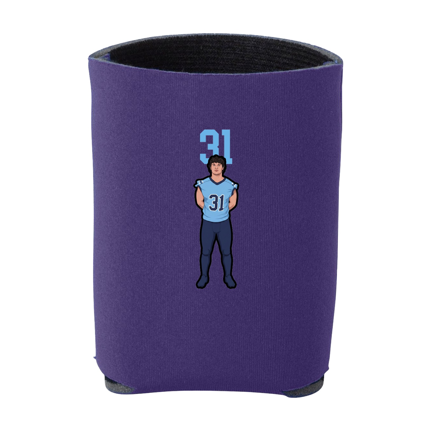 Can Holder — Number Top in Purple
