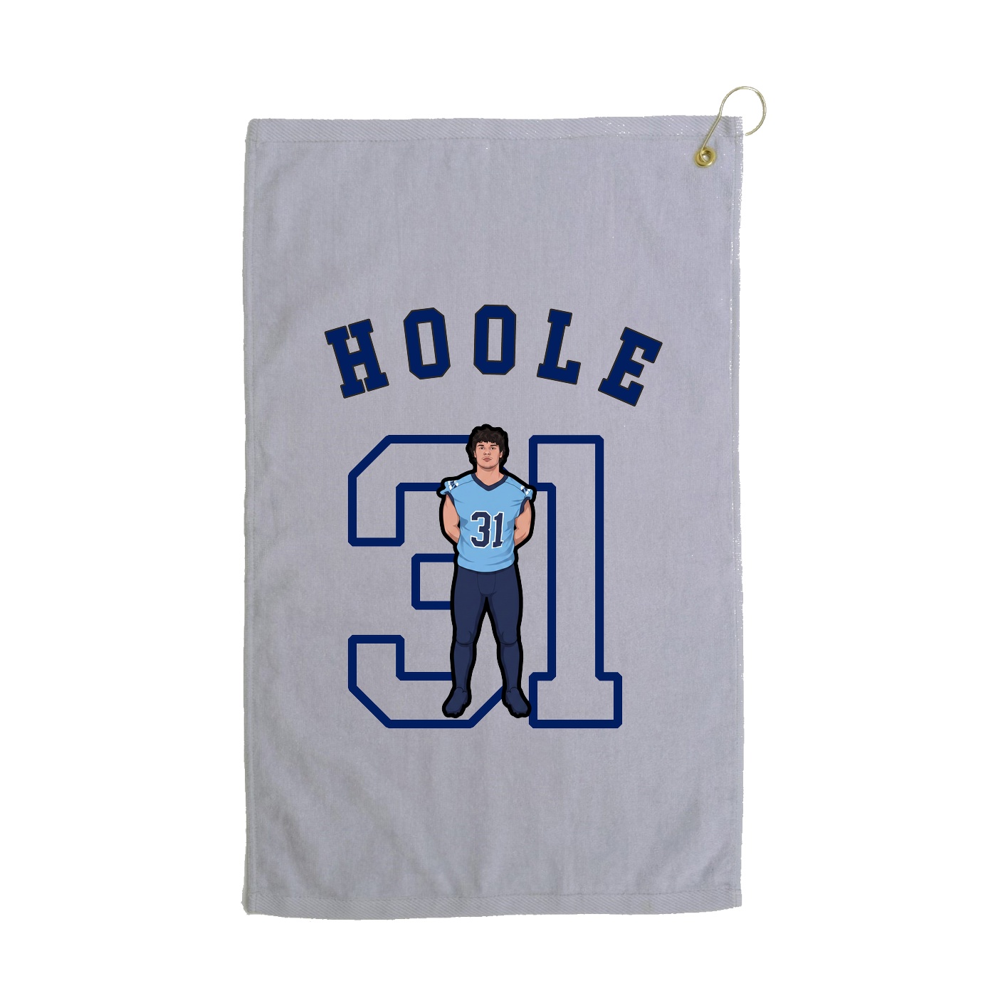 Golf Towel — Shirsey Arch in Grey