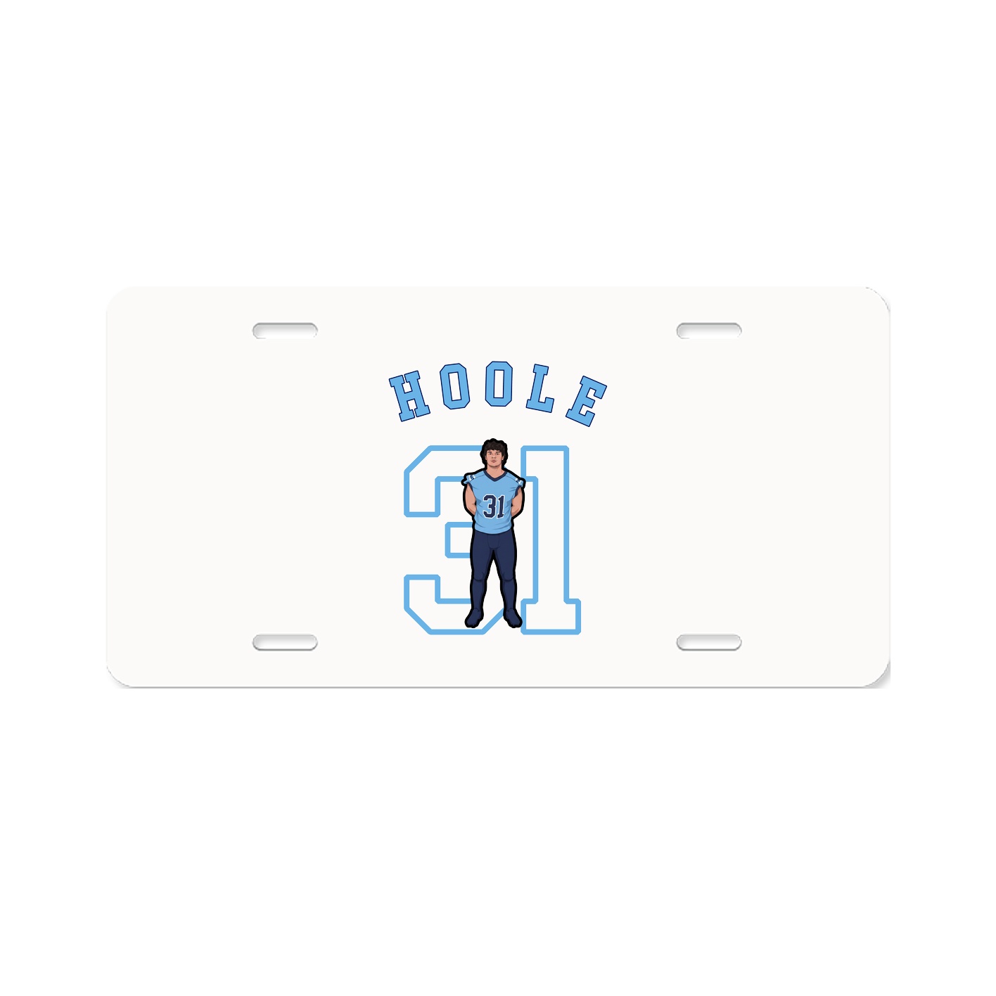 License Plate — Shirsey Arch in Classic