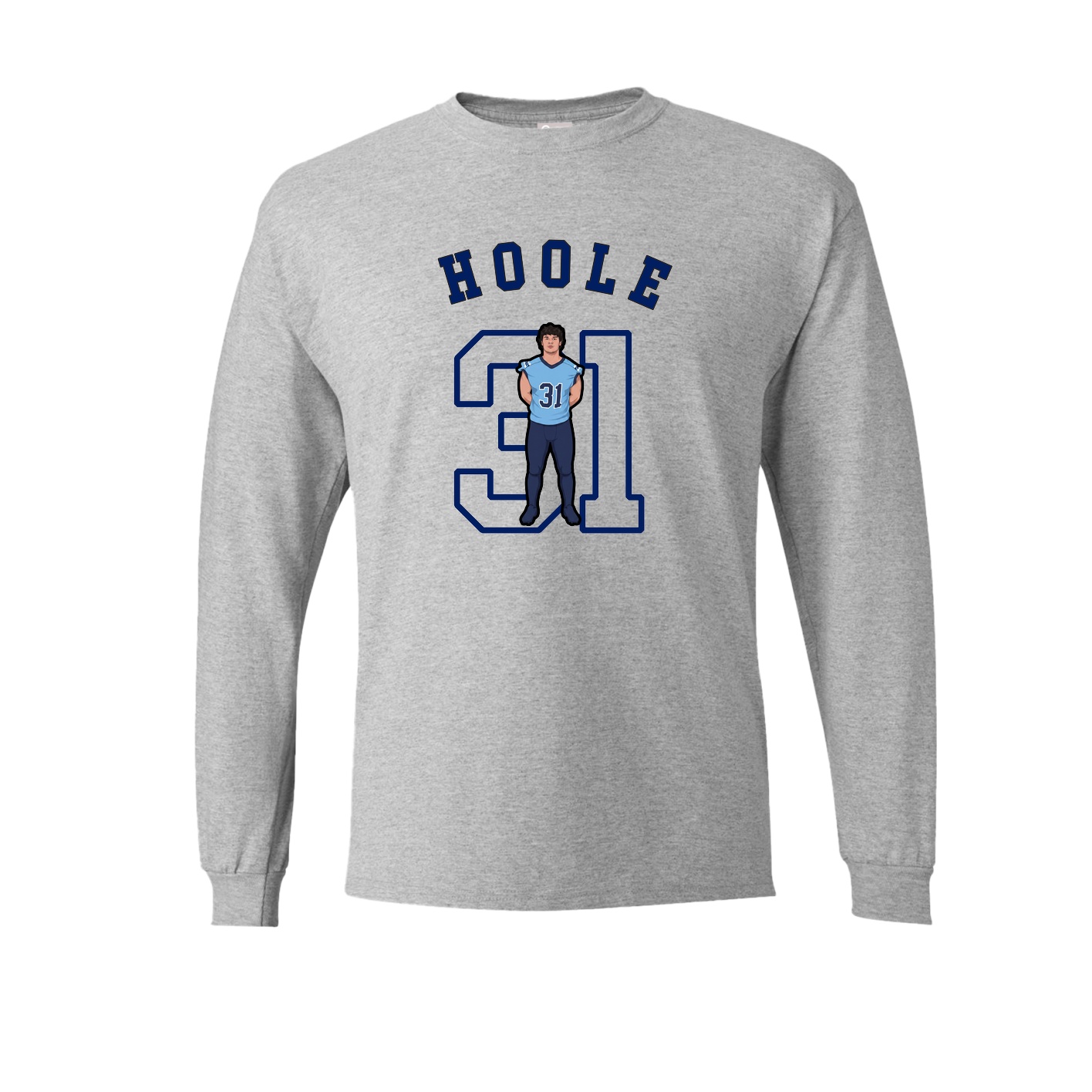 Long Sleeve Tee — Shirsey Arch in Grey