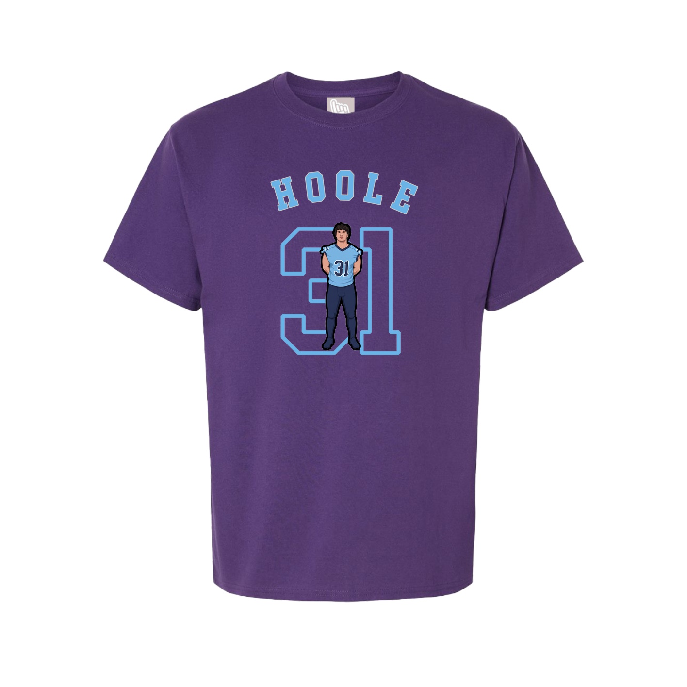 Youth Tee — Shirsey Arch in Purple