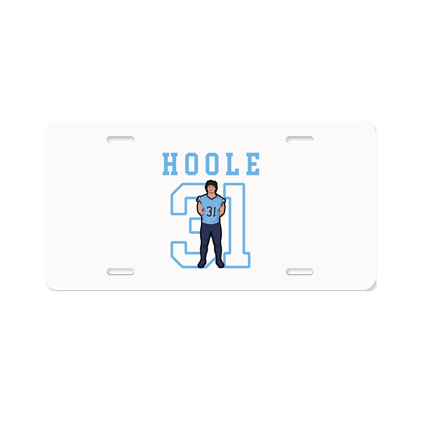 License Plate — Shirsey in Classic