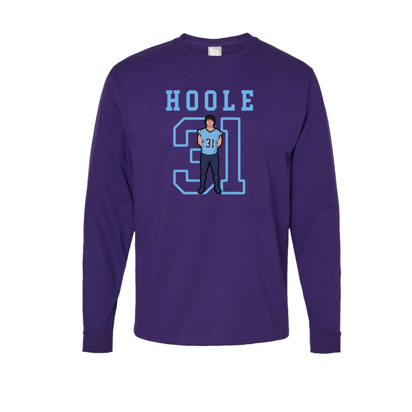Long Sleeve Tee — Shirsey in Purple