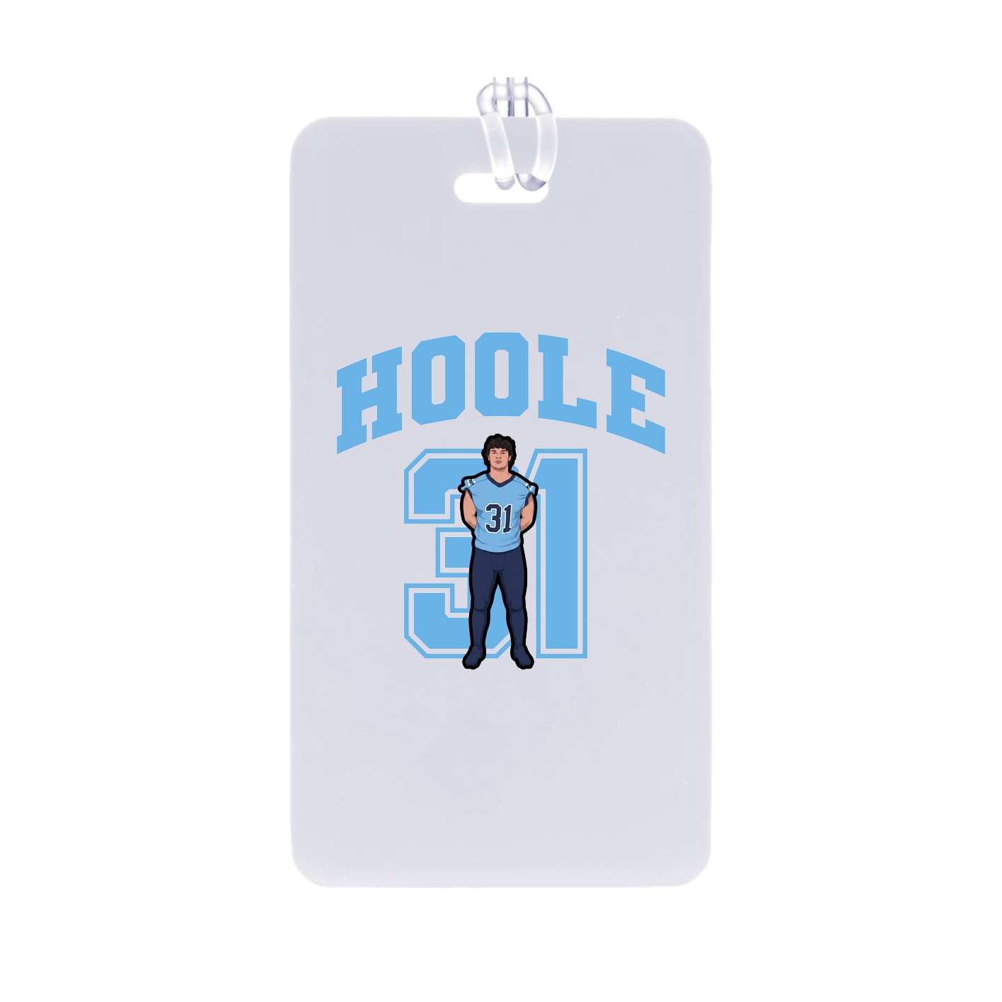Bag Tag — Number in Classic