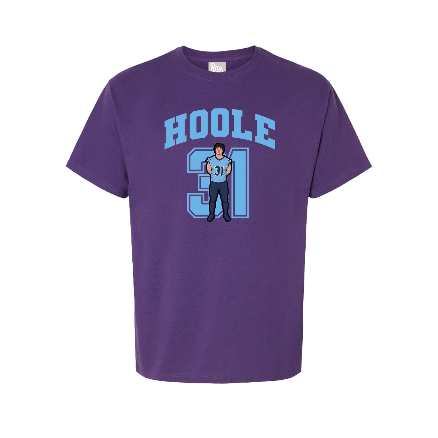 Tee — Number in Purple