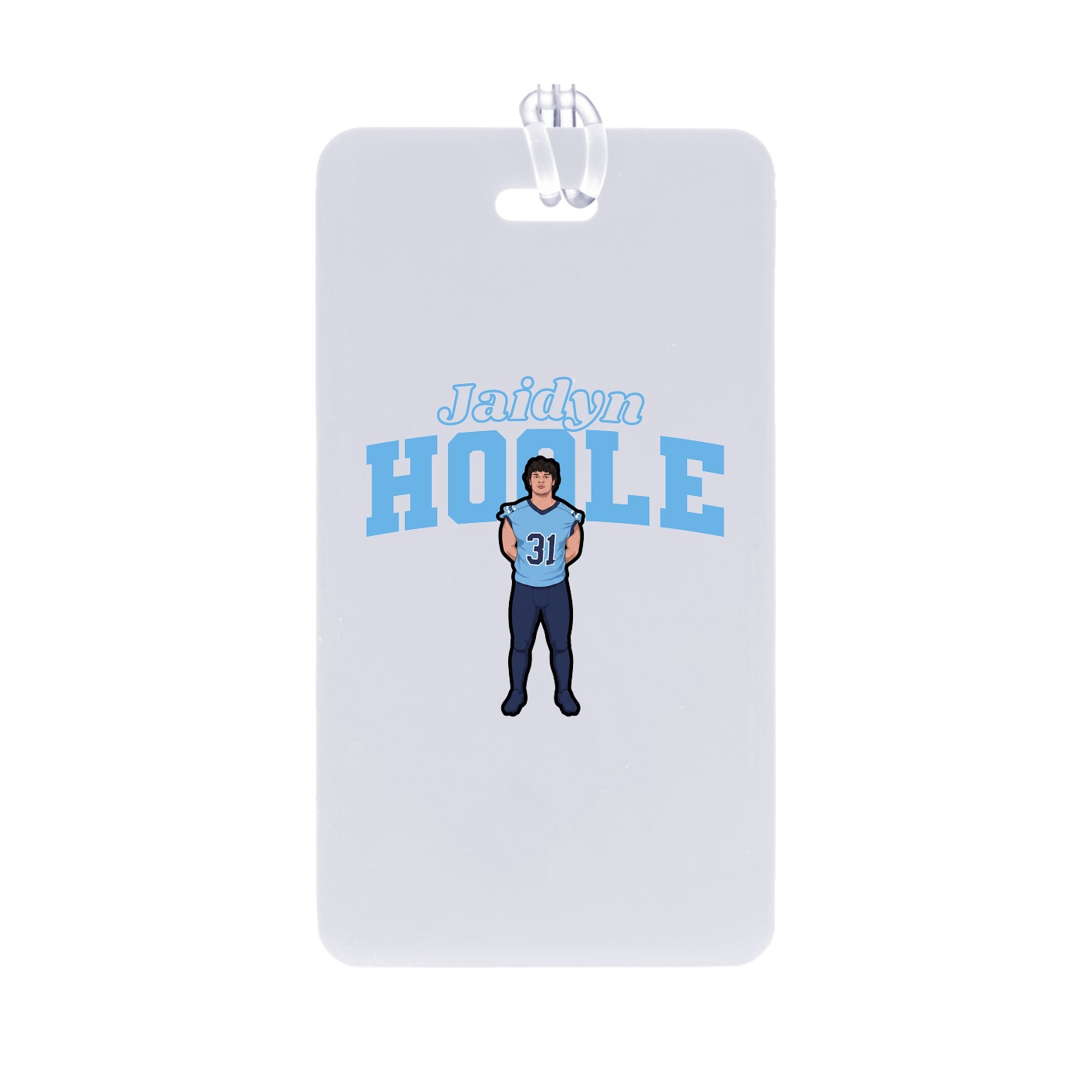 Bag Tag — Name Arch in Classic
