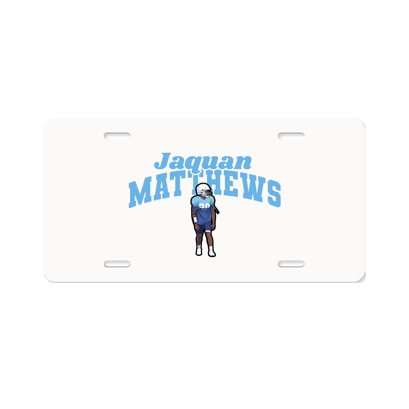 License Plate — Signature Arch in Classic