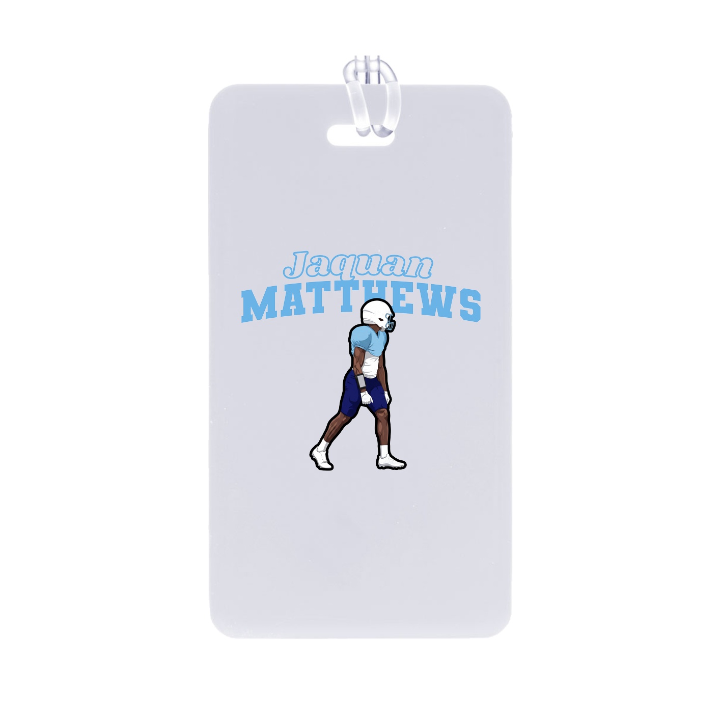 Bag Tag — Name Arch in Classic