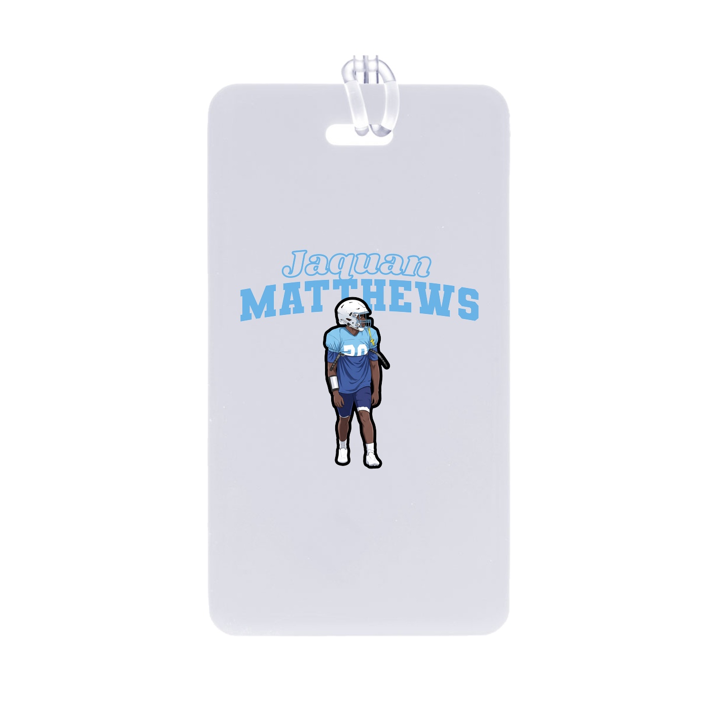 Bag Tag — Name Arch in Classic