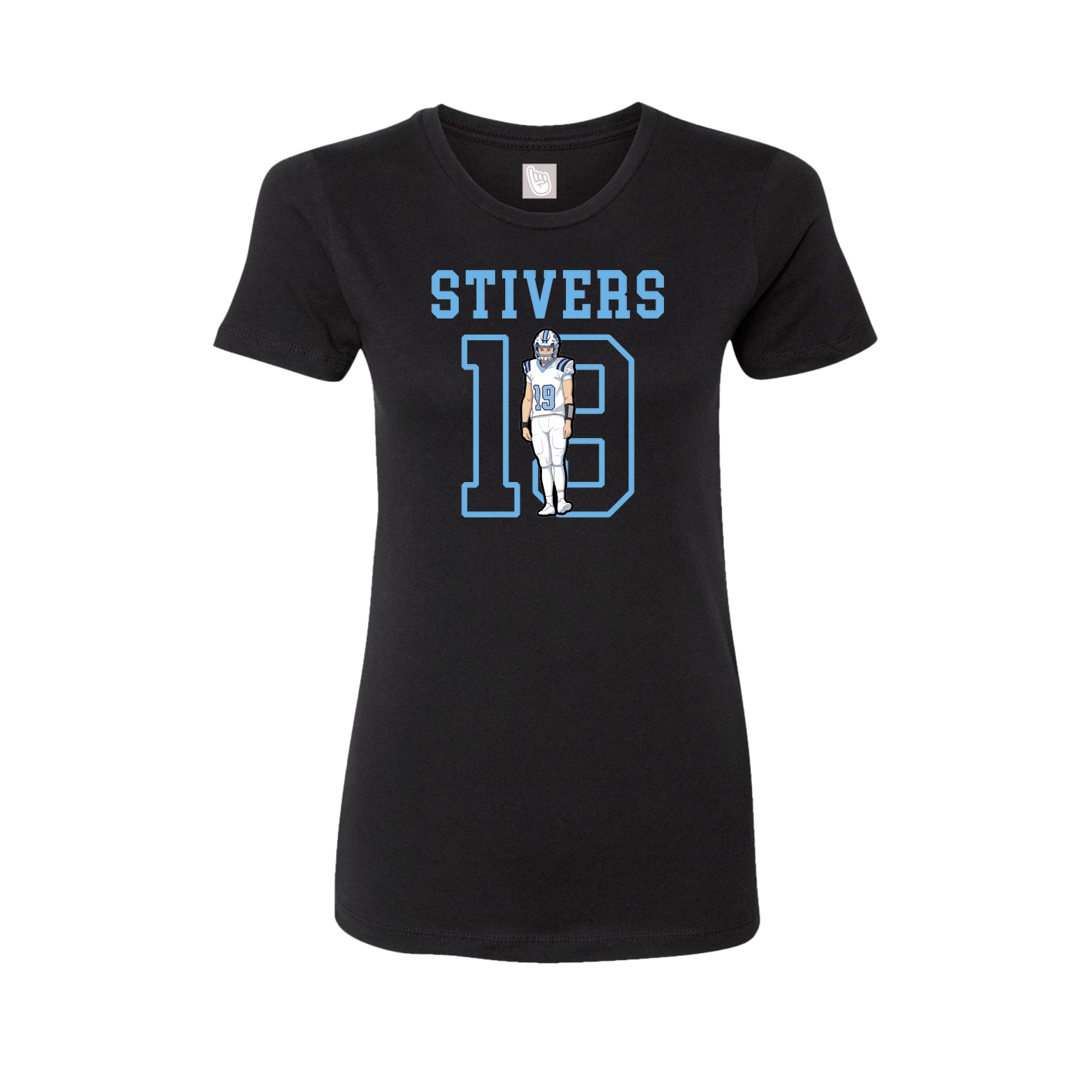 Fitted Women's Tee — Shirsey in Black