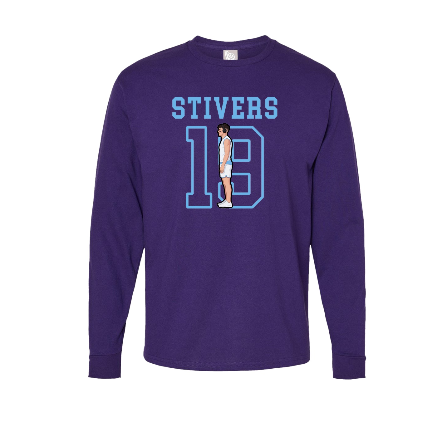 Long Sleeve Tee — Shirsey in Purple