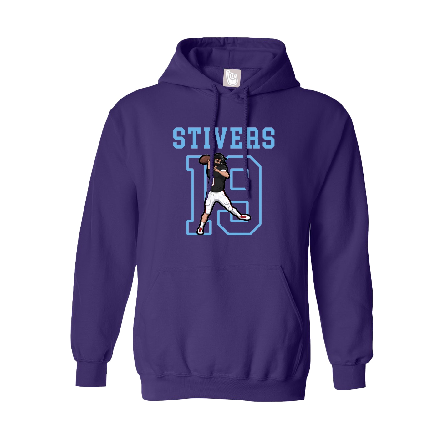 Youth Hoodie — Shirsey in Purple