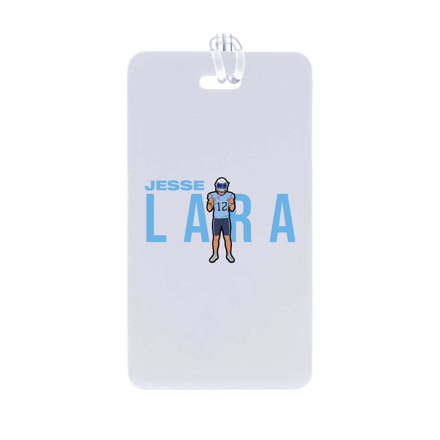 Bag Tag — Player Name in Classic