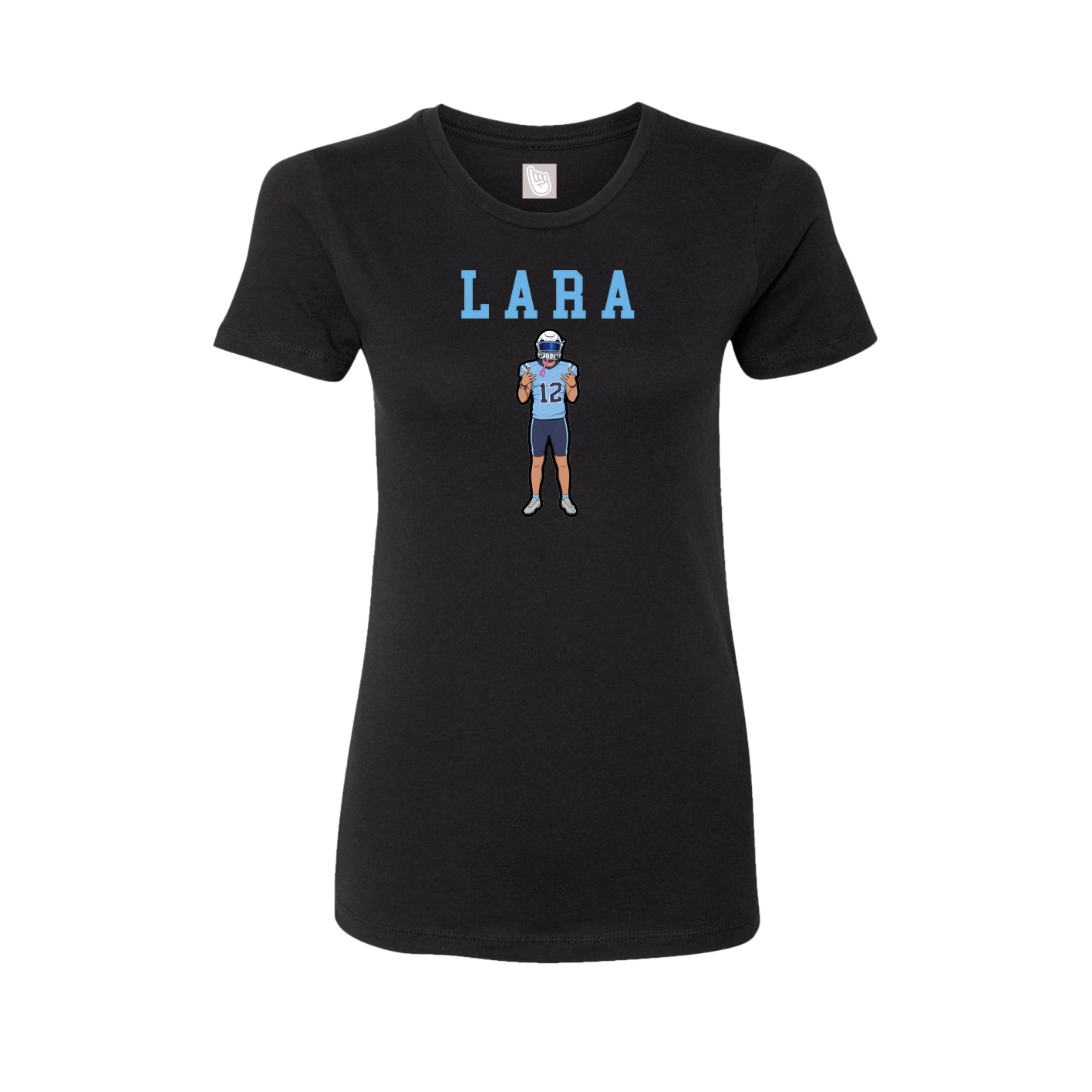 Fitted Women's Tee — Shirsey in Black