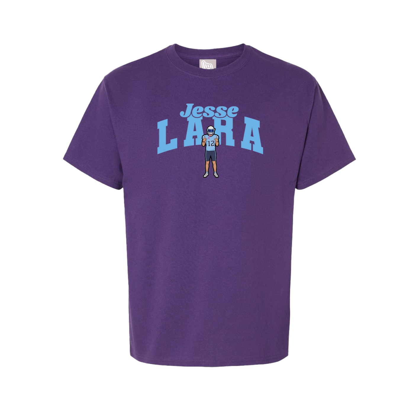 Tee — Signature Arch in Purple