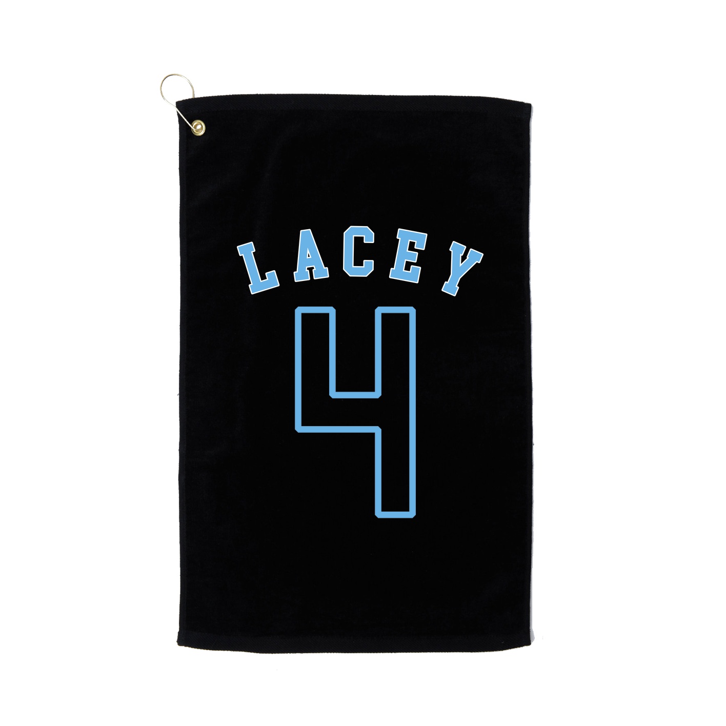 Golf Towel — Shirsey Arch in Black