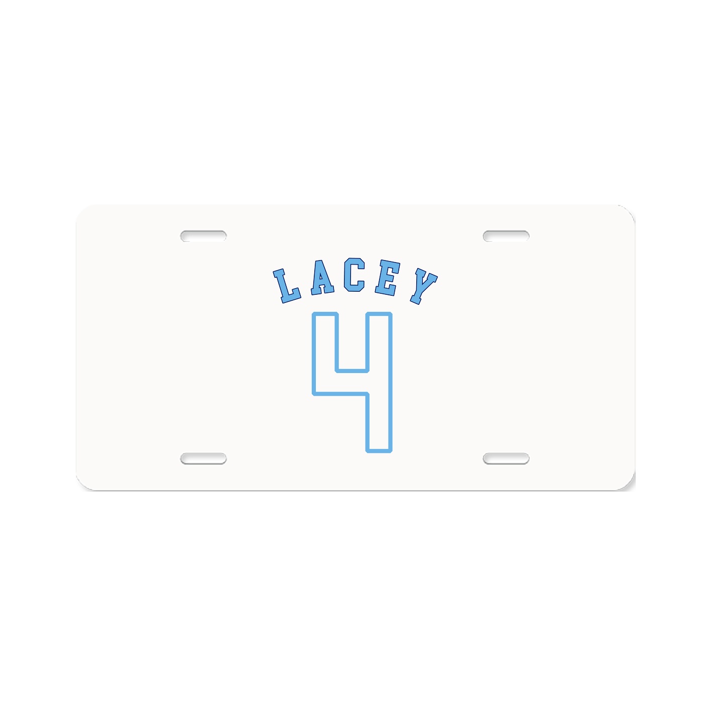 License Plate — Shirsey Arch in Classic