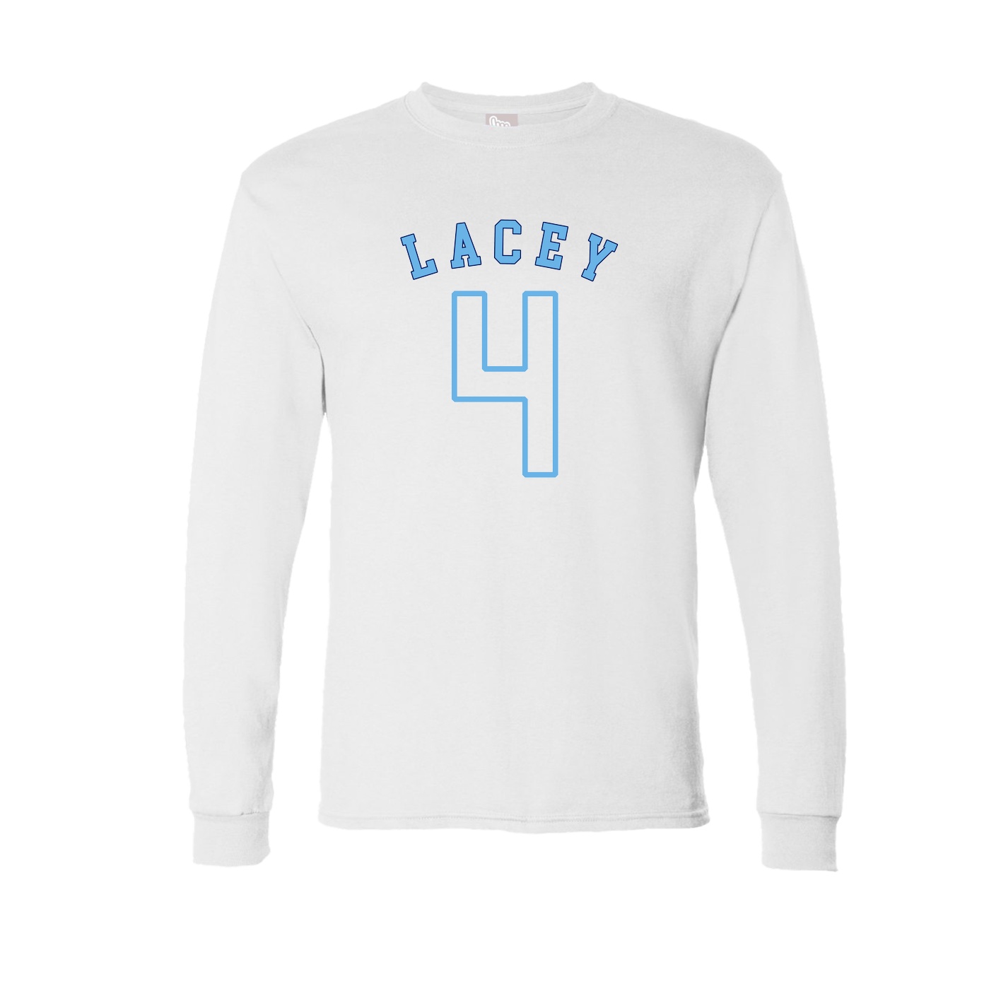 Long Sleeve Tee — Shirsey Arch in White