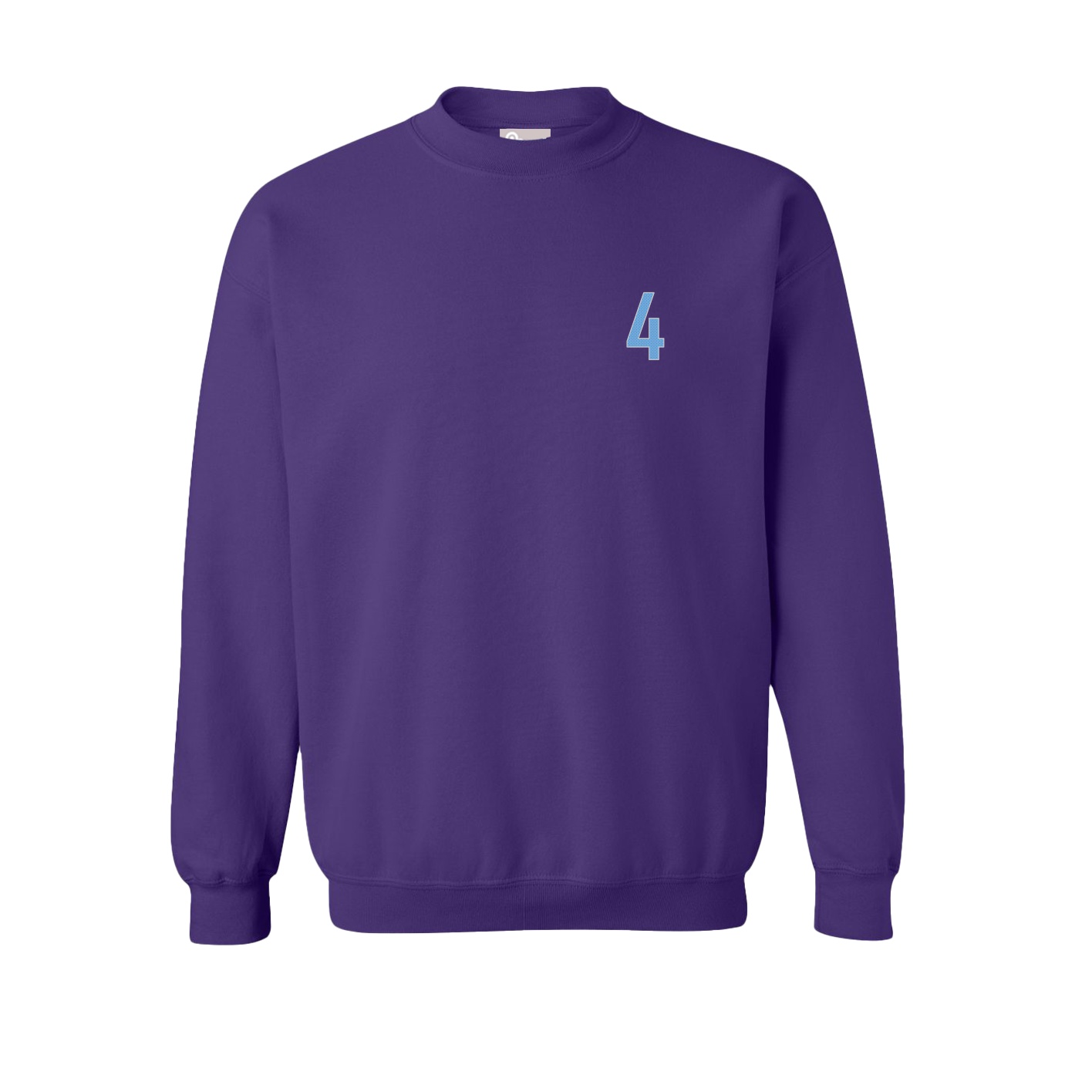 Fleece Crew — Front Shirsy in Purple
