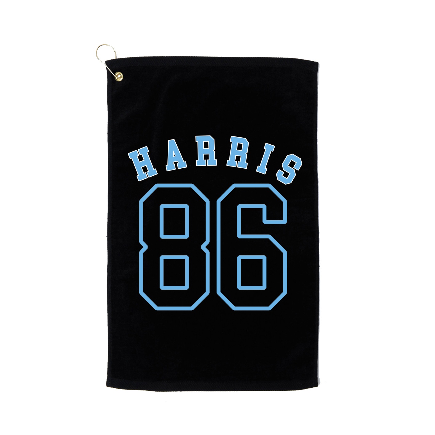 Golf Towel — Shirsey Arch in Black