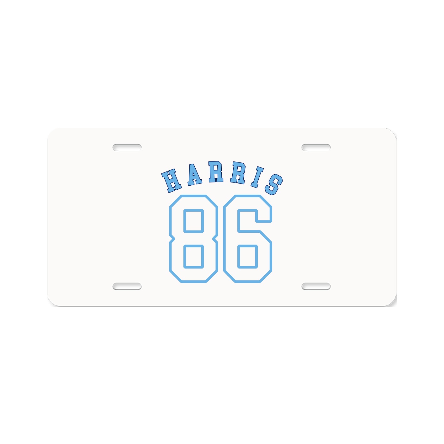 License Plate — Shirsey Arch in Classic